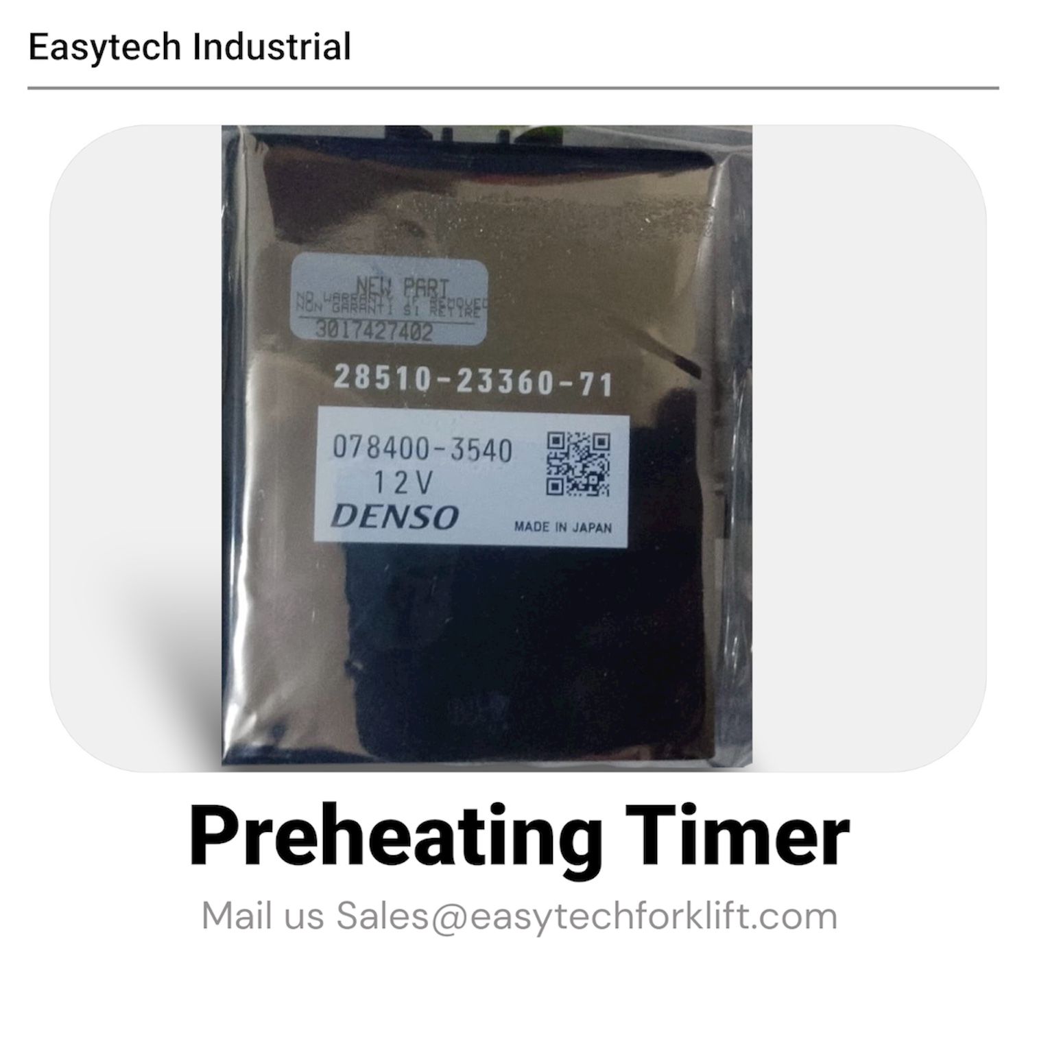PREHEATING  28510-23360-71